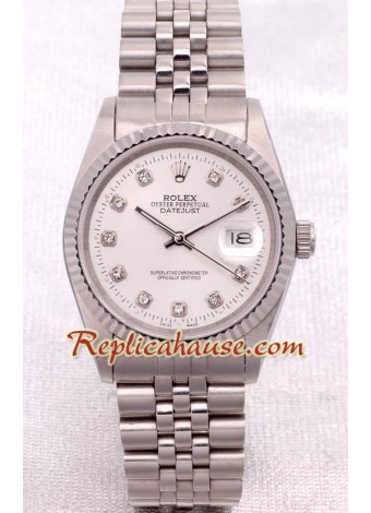 Rolex DateJust - Silver ROLX101