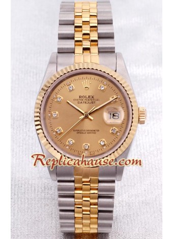 Rolex DateJust Wristwatch - Two Tone ROLX133