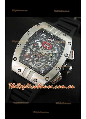 Richard Mille RM011 Filipe Massa Titanium Swiss Replica Watch