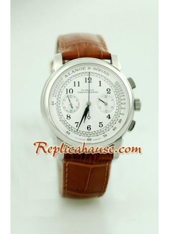 A. Lange and Sohne Swiss 1815 Flyback Chronograph Wristwatch ALANGE01