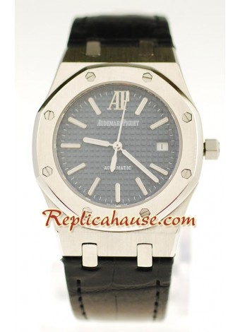 Audemars Piguet Royal Oak Black Dial Swiss Wristwatch ADPGT89