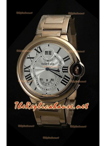 Mens Ballon De Bleu Cartier Replica Watch in Gold - 43MM