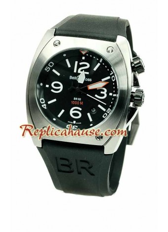 Bell and Ross BR 02 Steel Wristwatch BELLRS07