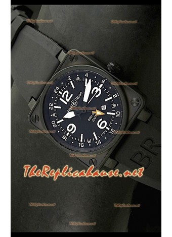Bell and Ross Instrument BR01-93 GMT Watch