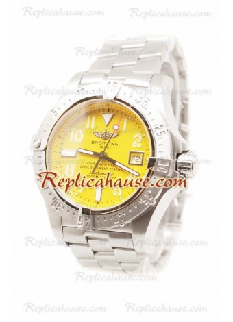 Breitling Chronograph Chronometre Swiss Wristwatch BRTLG51