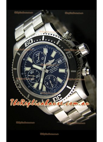 Breitling SuperOcean Abyss Swiss Chronograph Replica Watch - 1:1 Mirror Replica - 44MM White Markers