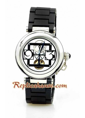 Cartier Pasha Seatimer Tourbillon Wristwatch CTR109