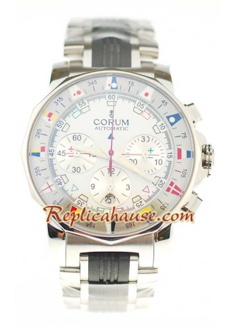 Corum Admirals Cup Chronograph Swiss Wristwatch CORM16