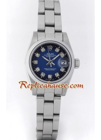 Rolex DateJust - Silver-Lady's ROLX90