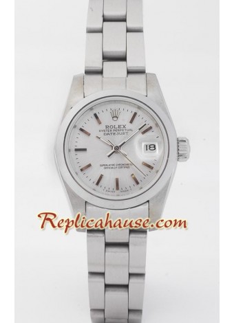 Rolex DateJust - Silver-Lady's ROLX94