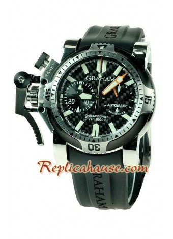 Graham Chronofighter Oversize Diver Swiss Wristwatch GRHM05