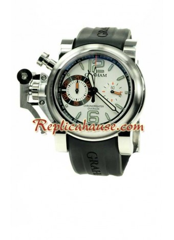 Graham Oversize Chronofighter Overlord Swiss Wristwatch GRHM16