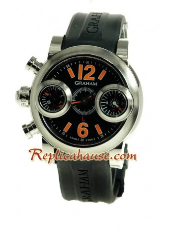 Graham Swordfish Swiss Wristwatch - Left Hand Edition GRHM29