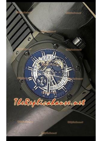 Hublot Big Bang King Power Skeleton Dial watch in PVD