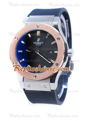 Hublot Classic Fusion Zirconium Gold Wristwatch<b HUB-20110528