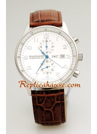 IWC Portuguese Chronograph Wristwatch IWC129
