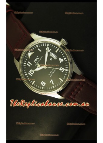IWC Mark XVII Stainless Steel Black Dial Swiss Timepiece