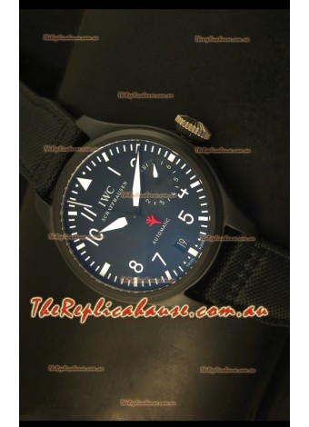 IWC Big Pilot Top Gun Ceramic Case Timepiece - 1:1 Mirror Replica
