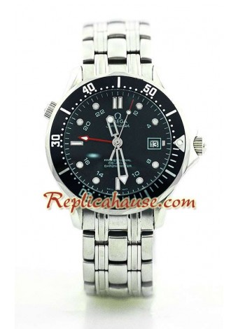 Omega Seamaster Professional GMT Wristwatch OMEG133