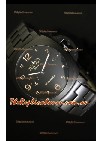Panerai Luminor GMT PAM441 Ceramica Timepiece - DLC Coated Edition