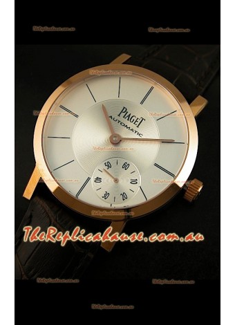 Piaget Altiplano Swiss Manual Winding Replica Watch in White Dial