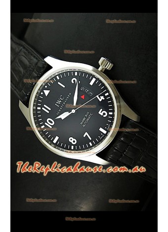 IWC MARK XVII Swiss Replica Watch in Steel Casing - 1:1 Mirror Replica -  Original IWC Dial Used