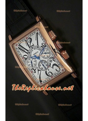 Franck Muller Long Island Gold Plated Watch