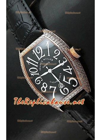 Franck Muller Casablanca Rose Gold Watch 