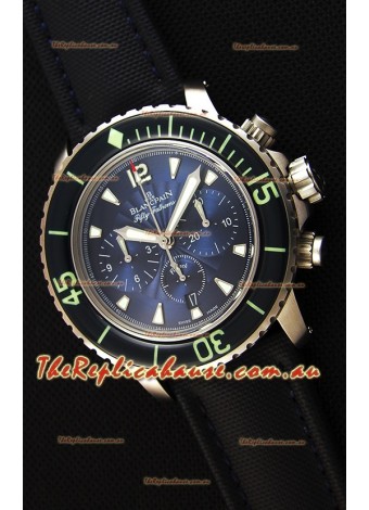 Blancpain Blancpain Fifty Fathoms Chronograph Flyback Blue 1:1 Mirror Replica Watch