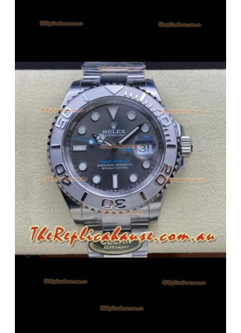 Rolex Yachtmaster 40mm Steel Dial - 1:1 Swiss Replica Watch in 904L Steel Casing