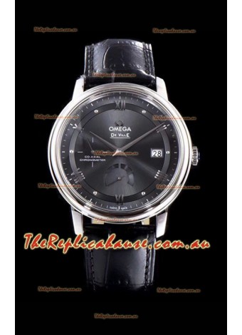 Omega De Ville Prestige Power Reserve 904L Steel 1:1 Mirror Swiss Timepiece Grey dial