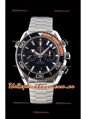 Omega Planet Ocean 600M Chronograph 904L Steel 1:1 Mirror Replica Timepiece 