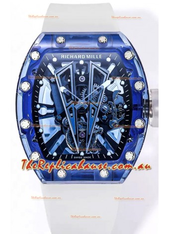 Richard Mille RM27-03 Sapphire Casing with Genuine Tourbillon Movement 1:1 Ultimate Replica