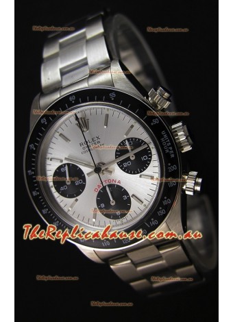 Rolex Daytona  6263 Floating Big Red Swiss Replica Watch - 904L Steel Watch 