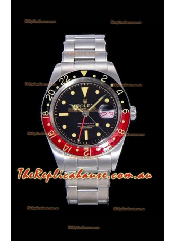 Rolex GMT Master 16710 COKE Vintage Edition Swiss Replica Timepiece 