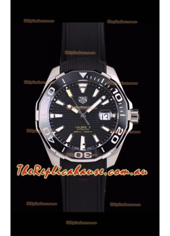 Tag Heuer Aquaracer Calibre 5 1:1 Mirror Replica Timepiece Black Dial