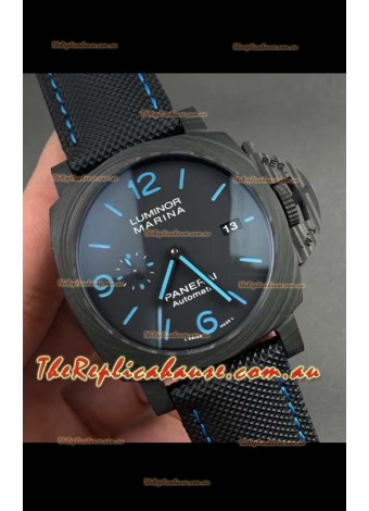 Panerai Luminor Marina Carbotech PAM1661 Edition 1:1 Mirror Swiss Replica Watch in Carbon Casing