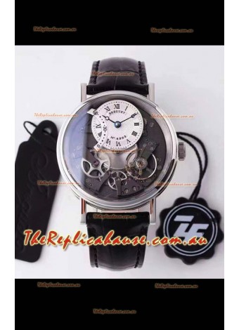 Breguet Tradition 7057BR/R9/9W6 Steel Casing Dual Tourbillon Swiss Replica Watch