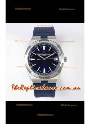 Vacheron Constantin Overseas 1:1 Mirror Swiss Replica Watch in Blue Dial