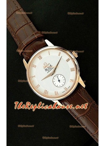 Omega Deville Japanese Automatic Watch in Pink Gold