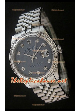 Rolex Datejust Swiss Replica Watch with Pearl Dial