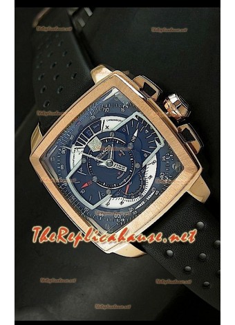 Tag Heuer Monaco Mikrograph Pink Gold Watch