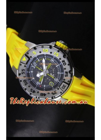 Richard Mille RM028 Automatic Diver's Swiss Replica Watch in Yellow