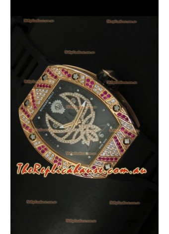 Richard Mille RM051 Tourbillon Swiss Timepiece in Pink Gold Case