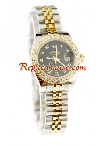 Rolex Datejust Two Tone Ladies Wristwatch ROLX131
