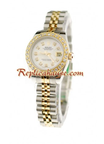 Rolex Datejust Two Tone Ladies Wristwatch ROLX132