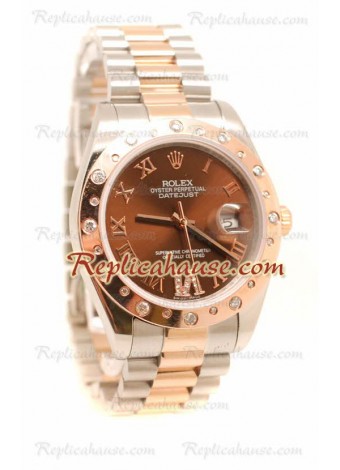 Rolex Datejust Two Tone Wristwatch ROLX460