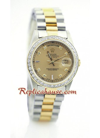 Rolex Day Date Two Tone ROLX541