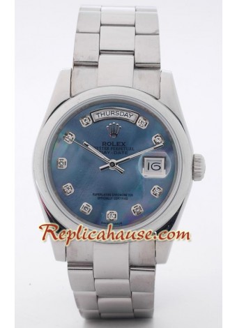 Rolex Day Date Silver ROLX517