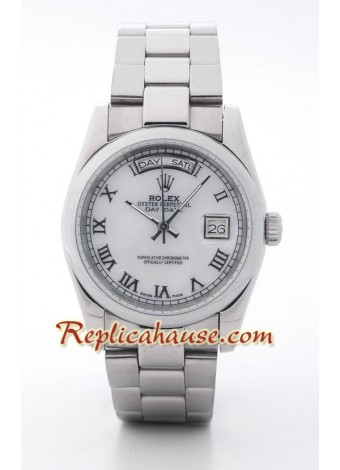 Rolex Day Date Silver ROLX521